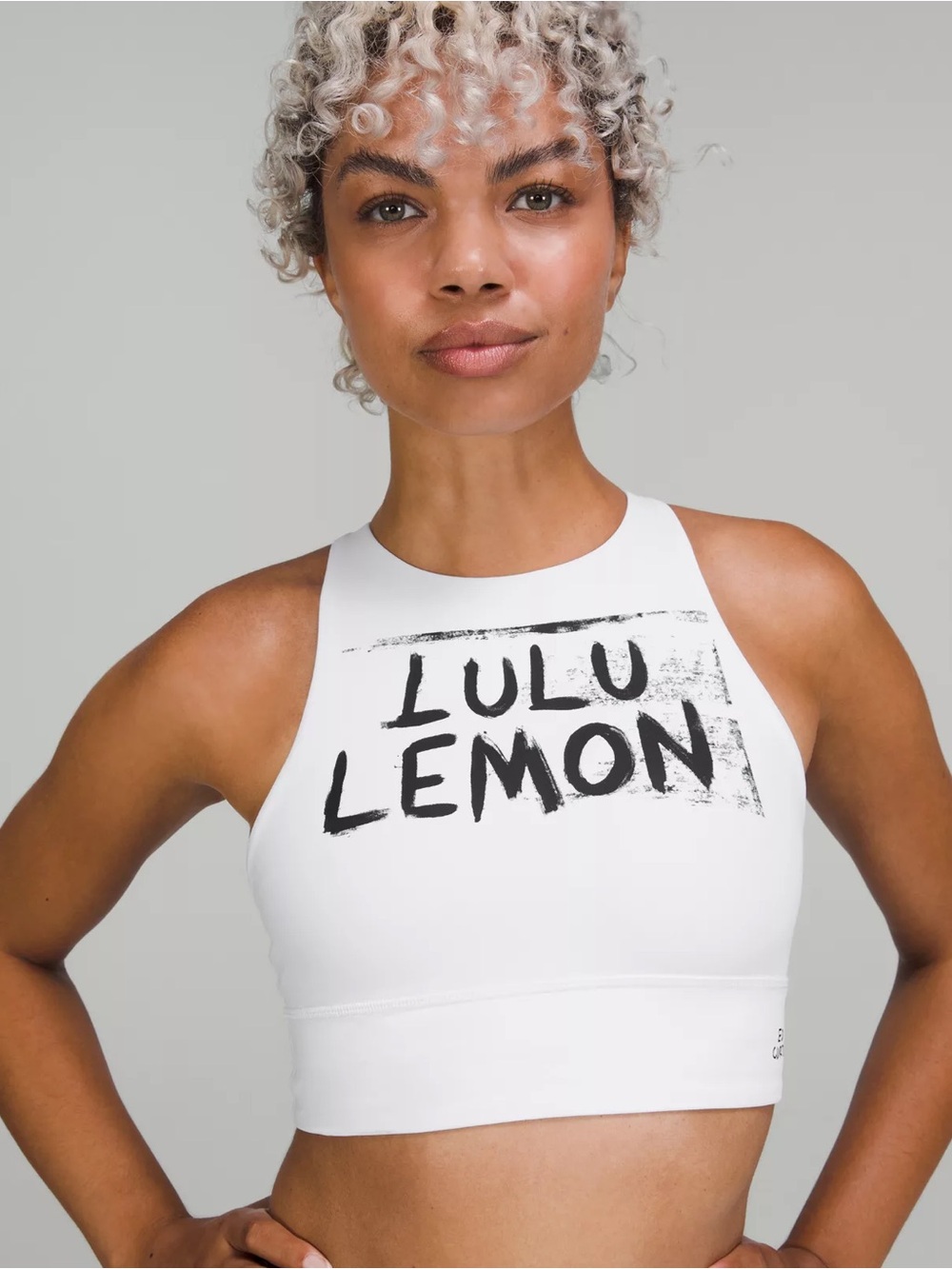 Lululemon Energy High-Neck Longline Bra *Ed Curtis Size 8